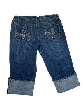 Project by Carbon Juniors' Size 9 Blue Denim Crop Jeans